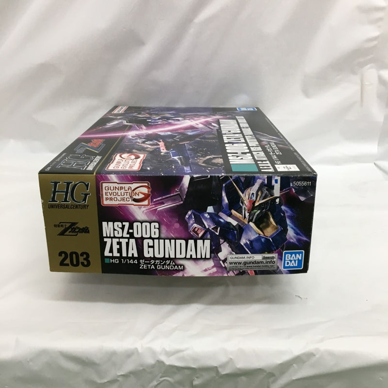 【中古】【未組立】1/144 HGUC GUNPLA EVOLUTION PROJECT MSZ-006 ゼータガンダム 「機動戦士Zガンダム」 [5055611]＜プラモデル＞（代引き不可）6558