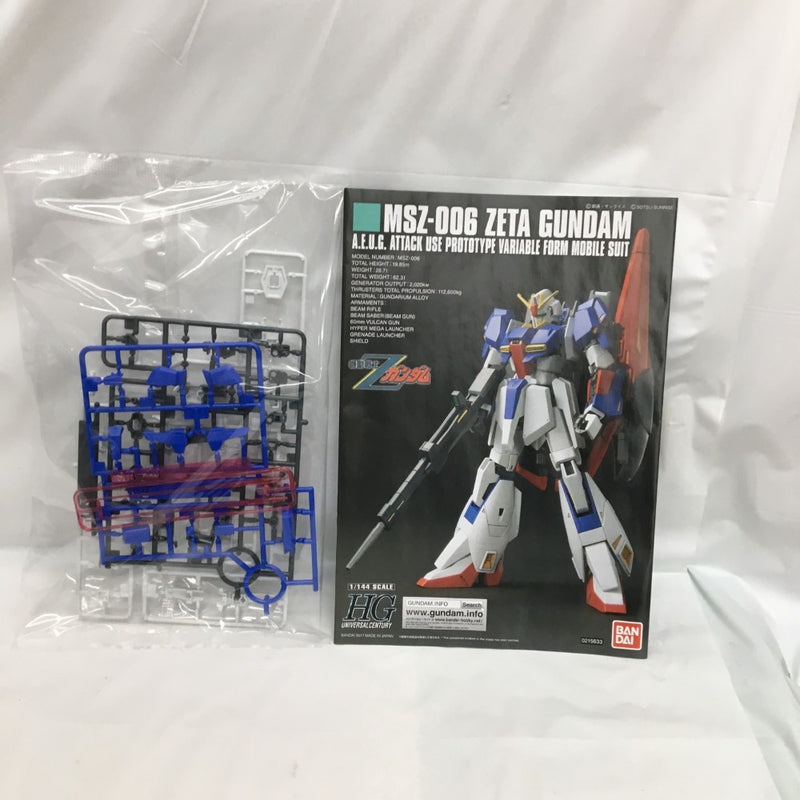 【中古】【未組立】1/144 HGUC GUNPLA EVOLUTION PROJECT MSZ-006 ゼータガンダム 「機動戦士Zガンダム」 [5055611]＜プラモデル＞（代引き不可）6558