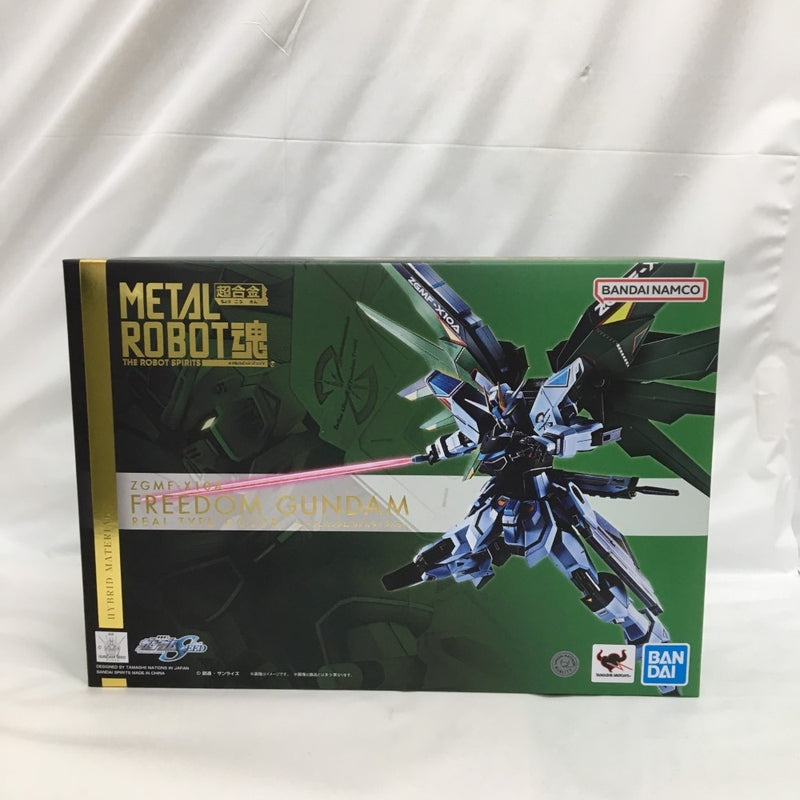 【中古】【未開封】METAL ROBOT魂 ＜SIDE MS＞ フリーダムガンダム(リアルタイプカラー) 「機動戦士ガンダムSEED」＜フィギュア＞（代引き不可）6558