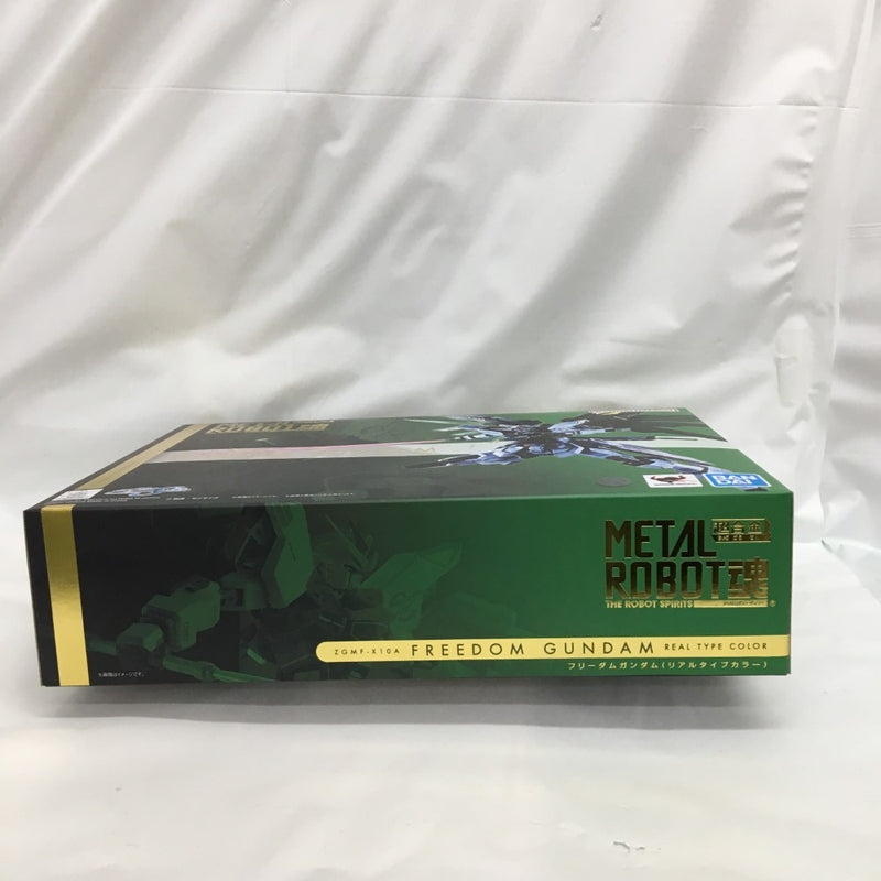 【中古】【未開封】METAL ROBOT魂 ＜SIDE MS＞ フリーダムガンダム(リアルタイプカラー) 「機動戦士ガンダムSEED」＜フィギュア＞（代引き不可）6558