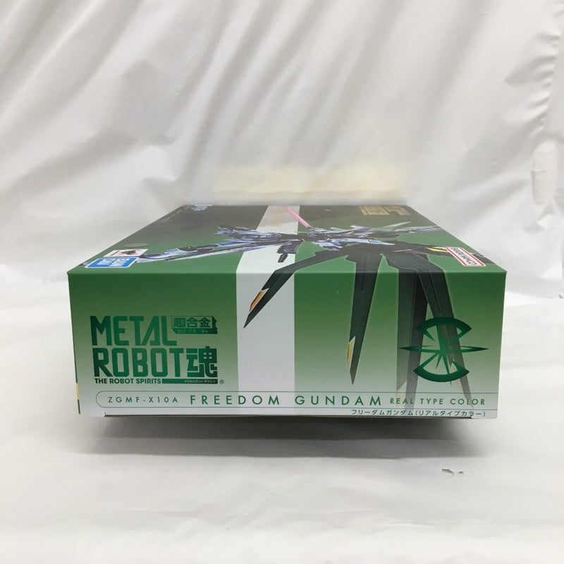 【中古】【未開封】METAL ROBOT魂 ＜SIDE MS＞ フリーダムガンダム(リアルタイプカラー) 「機動戦士ガンダムSEED」＜フィギュア＞（代引き不可）6558