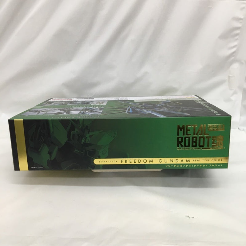 【中古】【未開封】METAL ROBOT魂 ＜SIDE MS＞ フリーダムガンダム(リアルタイプカラー) 「機動戦士ガンダムSEED」＜フィギュア＞（代引き不可）6558