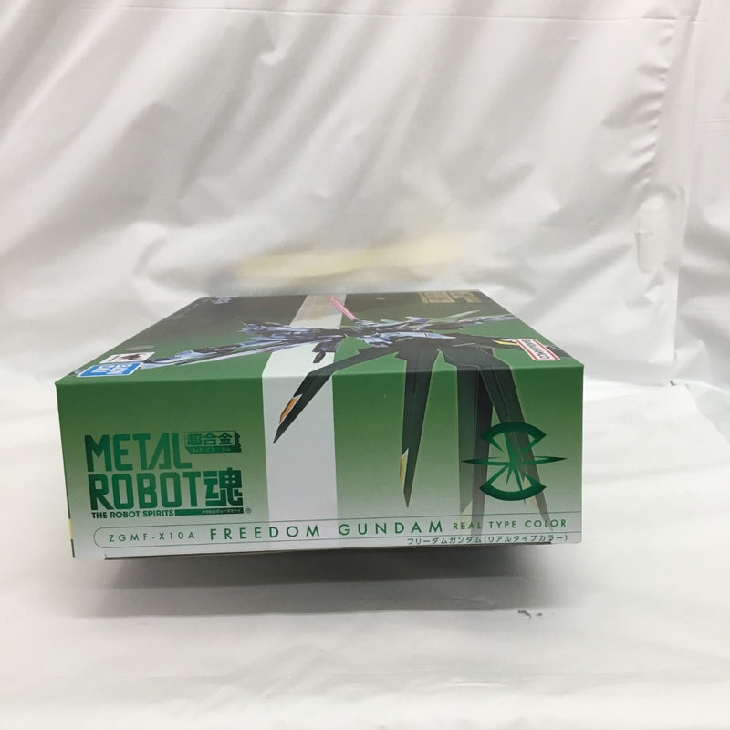 【中古】【未開封】METAL ROBOT魂 ＜SIDE MS＞ フリーダムガンダム(リアルタイプカラー) 「機動戦士ガンダムSEED」＜フィギュア＞（代引き不可）6558