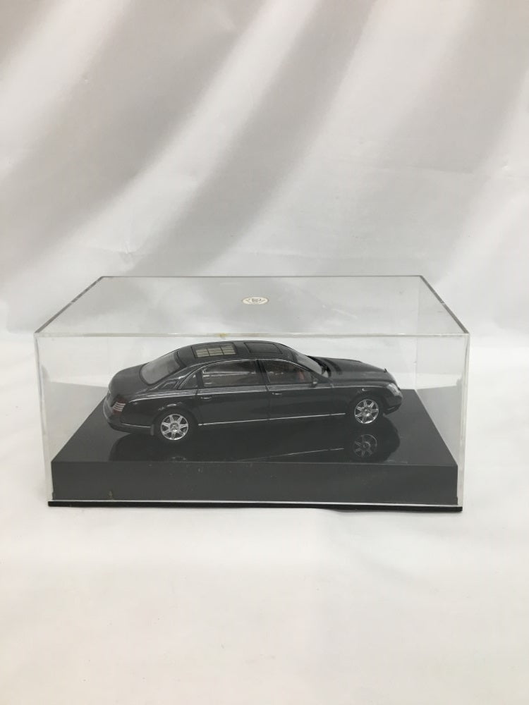 【中古】【開封品】1/43 MAYBACH 62(ブラック×ダークグレイ)[56163]＜コレクターズアイテム＞（代引き不可）6558