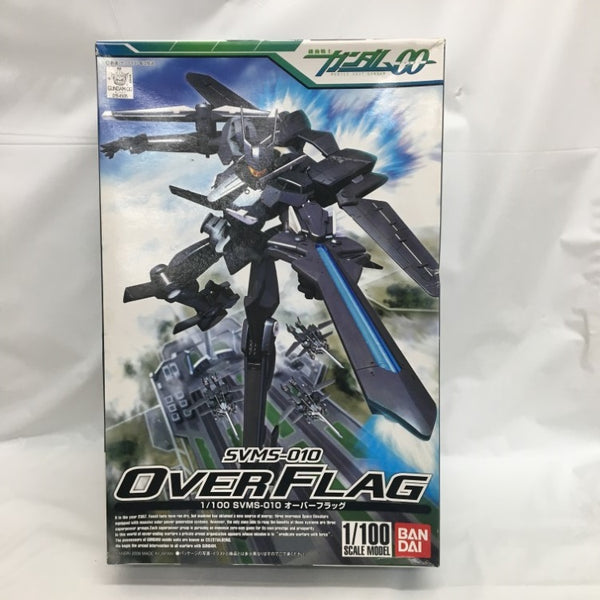 プラモデル　1/100 SVMS-010 オーバーフラッグ 「機動戦士ガンダム00(ダブルオー)」 シリーズNo.06 [0154505] 中古】【未組立】1/100 SVMS-010 オーバーフラッグ 「機動戦士