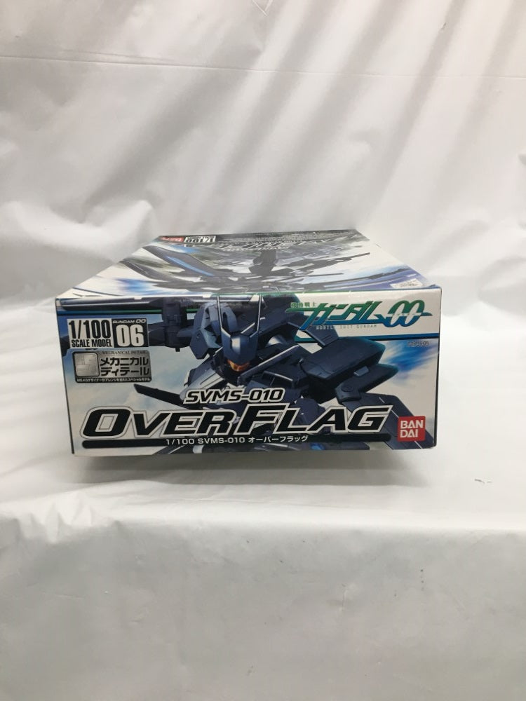プラモデル　1/100 SVMS-010 オーバーフラッグ 「機動戦士ガンダム00(ダブルオー)」 シリーズNo.06 [0154505] 中古】【未組立】1/100 SVMS-010 オーバーフラッグ 「機動戦士