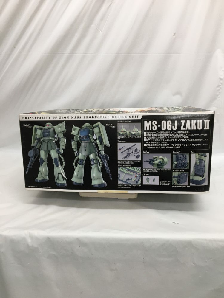 【中古】【未組立】1/100 MG MS-06J ザク Ver.2.0 「機動戦士ガンダム」 [0149252]＜プラモデル＞（代引き不可）6558