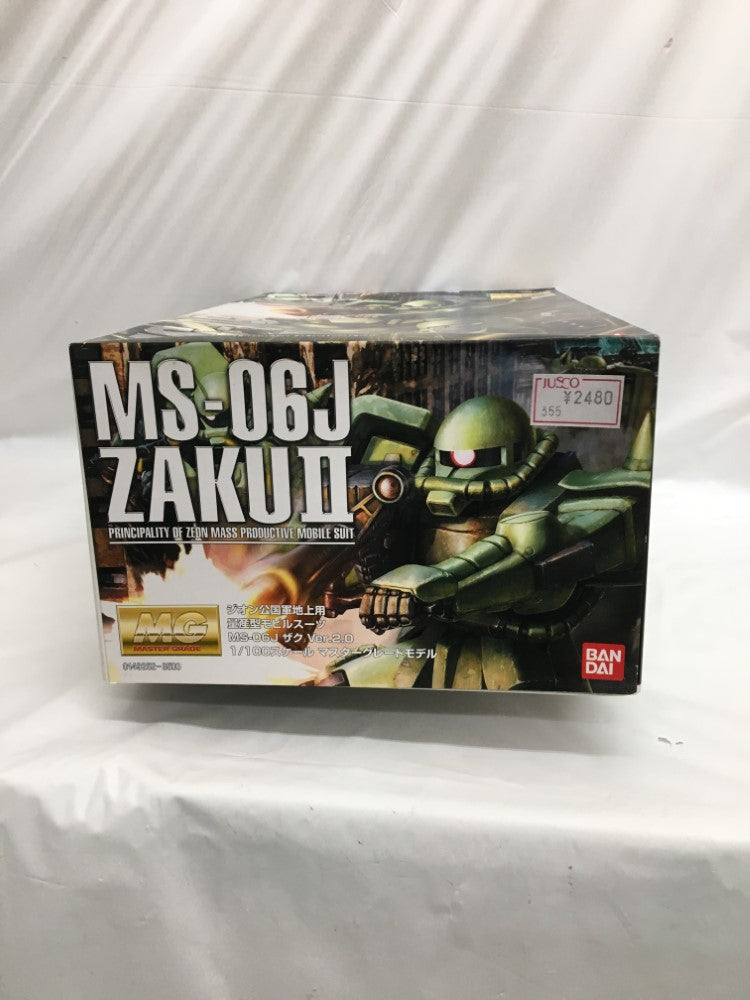 【中古】【未組立】1/100 MG MS-06J ザク Ver.2.0 「機動戦士ガンダム」 [0149252]＜プラモデル＞（代引き不可）6558