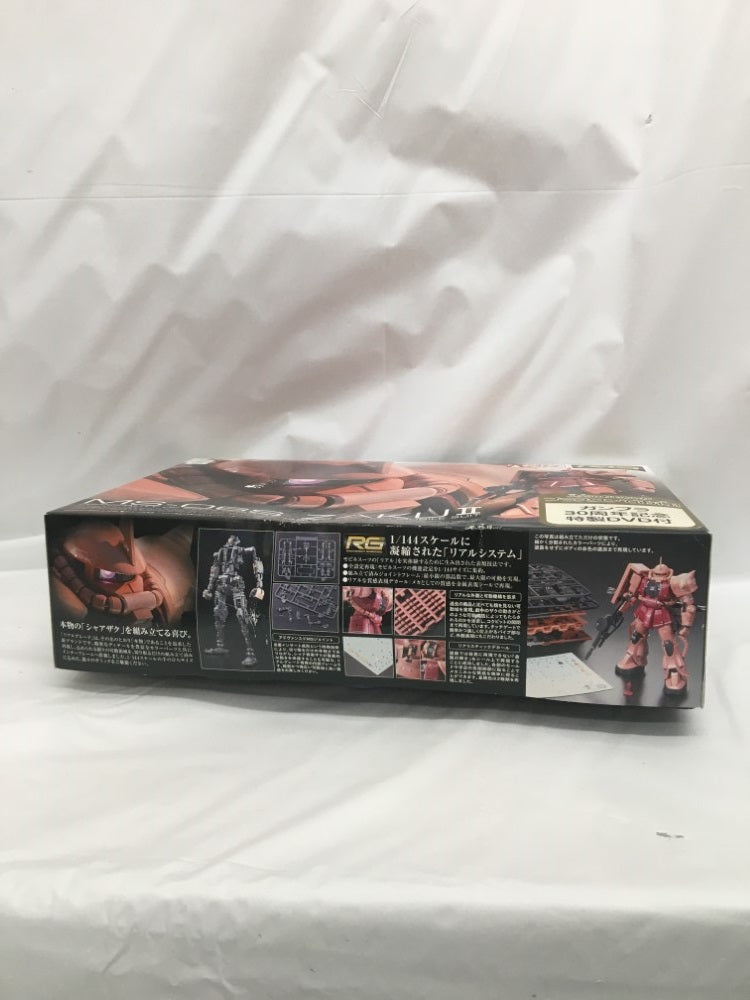 【中古】【未組立】【DVD付】1/144 RG MS-06S シャア専用ザク 「機動戦士ガンダム」 [0165511]＜プラモデル＞（代引き不可）6558