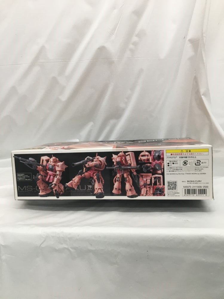 【中古】【未組立】【DVD付】1/144 RG MS-06S シャア専用ザク 「機動戦士ガンダム」 [0165511]＜プラモデル＞（代引き不可）6558