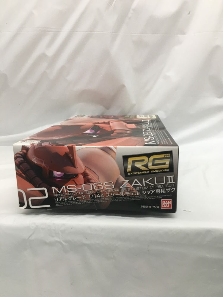 【中古】【未組立】【DVD付】1/144 RG MS-06S シャア専用ザク 「機動戦士ガンダム」 [0165511]＜プラモデル＞（代引き不可）6558