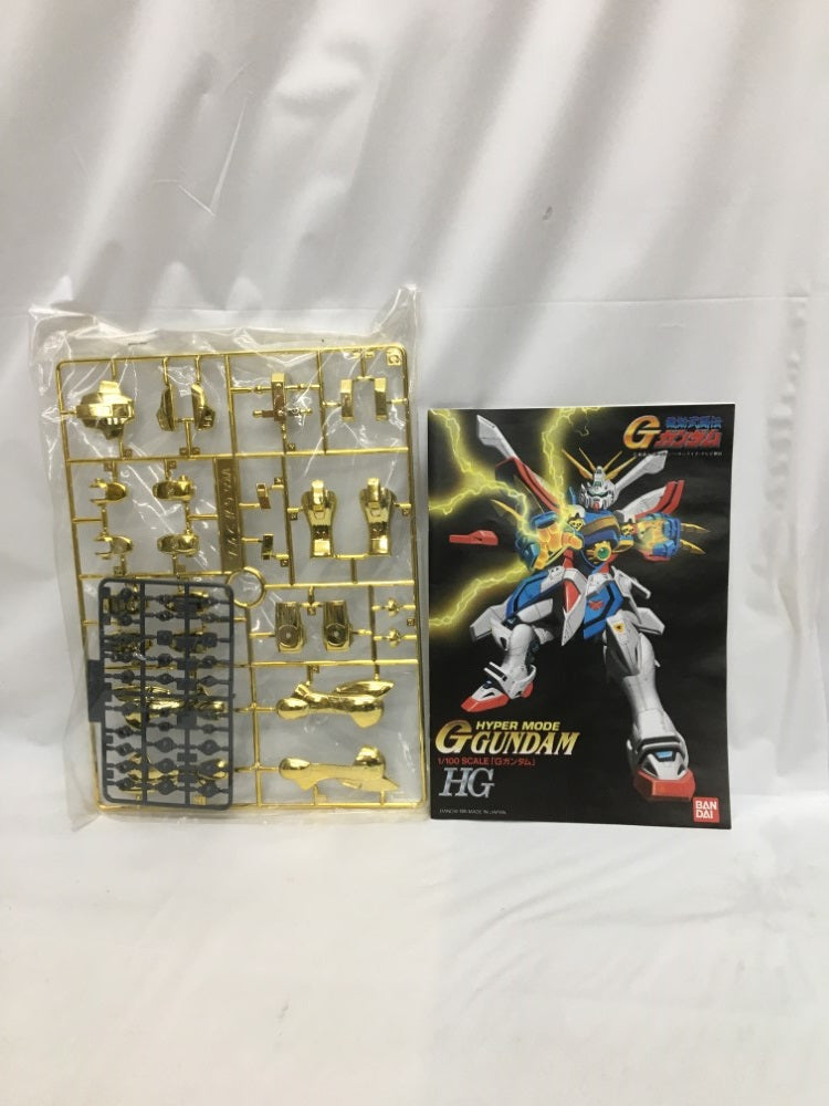 【中古】【未組立】1/100 HG GF13-017NJII Gガンダム ゴールドメッキ「機動武闘伝Gガンダム」[G-GUNDAM SERIES 07]＜プラモデル＞（代引き不可）6558