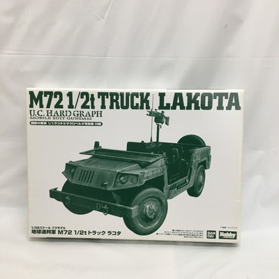 【中古】【未組立】1/35 UCHG 地球連邦軍 M72 1/2tトラック ラコタ＜プラモデル＞（代引き不可）6558