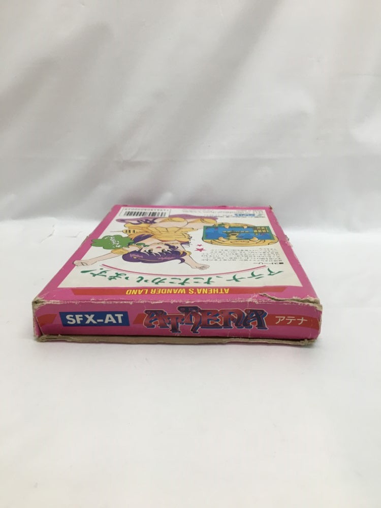 【中古】【箱説あり】【動作未確認】ファミコンソフト「アテナ」カセットテープ付き＜レトロゲーム＞（代引き不可）6558