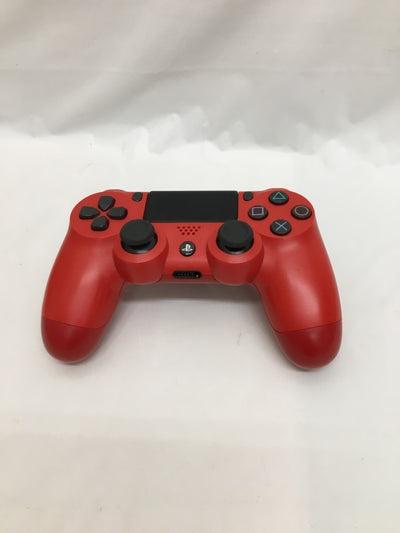 【中古】【外箱なし】【動作未確認】ワイヤレスコントローラDUALSHOCK4 マグマ・レッド[新型](CUH-ZCT2J11)＜レトロ...