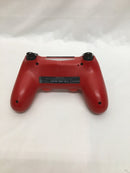 【中古】【外箱なし】【動作未確認】ワイヤレスコントローラDUALSHOCK4 マグマ・レッド[新型](CUH-ZCT2J11)＜レトロゲーム＞（代引き不可）6558