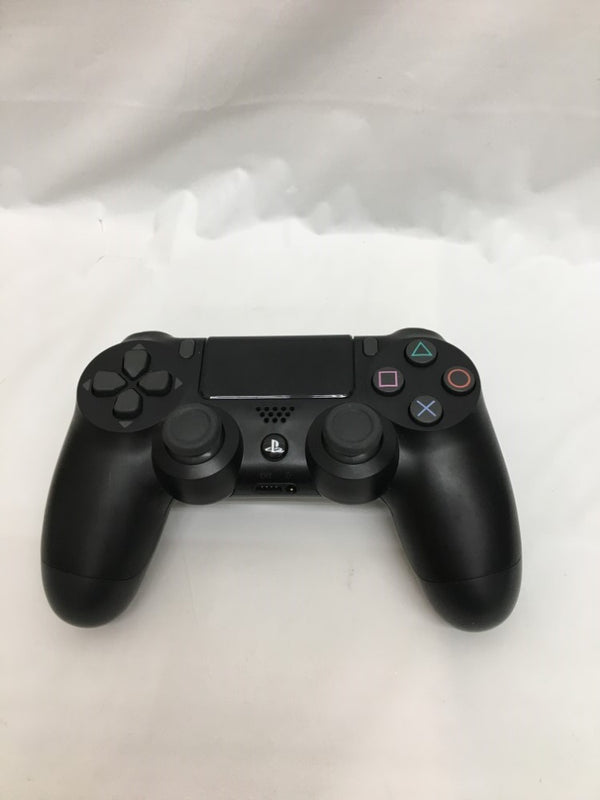 【中古】【外箱なし】【動作未確認】ワイヤレスコントローラDUALSHOCK4 ジェット・ブラック (CUH-ZCT2J)＜レトロゲーム＞（代引き不可）6558