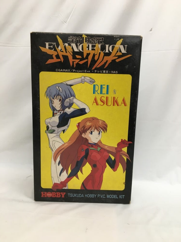 【中古】【開封品】【未組立】綾波レイ＆惣流・アスカ・ラングレー「新世紀エヴァンゲリオン」1/6ソフトビニール モデルキット＜フィギュア＞（代引き不可）6558