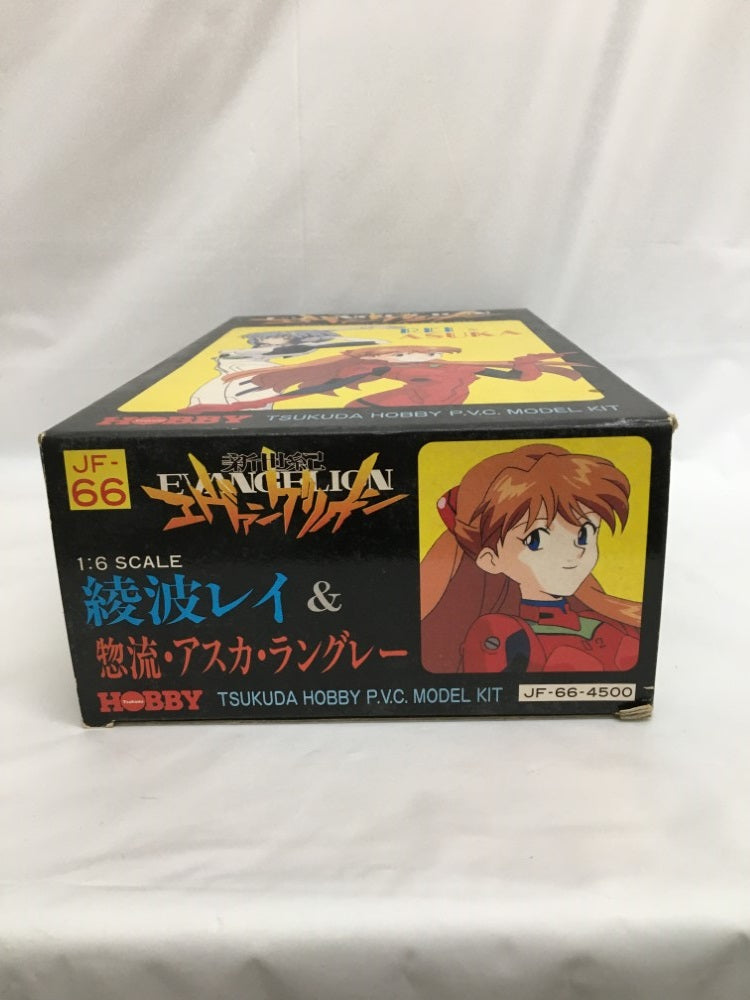 【中古】【開封品】【未組立】綾波レイ＆惣流・アスカ・ラングレー「新世紀エヴァンゲリオン」1/6ソフトビニール モデルキット＜フィギュア＞（代引き不可）6558