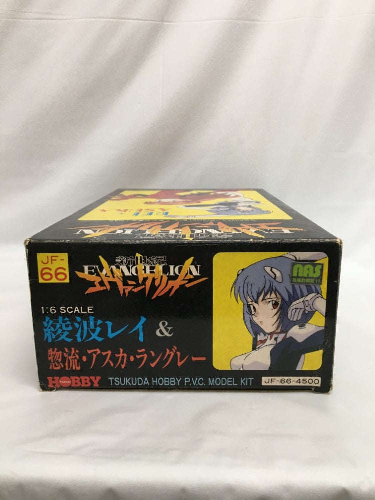 【中古】【開封品】【未組立】綾波レイ＆惣流・アスカ・ラングレー「新世紀エヴァンゲリオン」1/6ソフトビニール モデルキット＜フィギュア＞（代引き不可）6558
