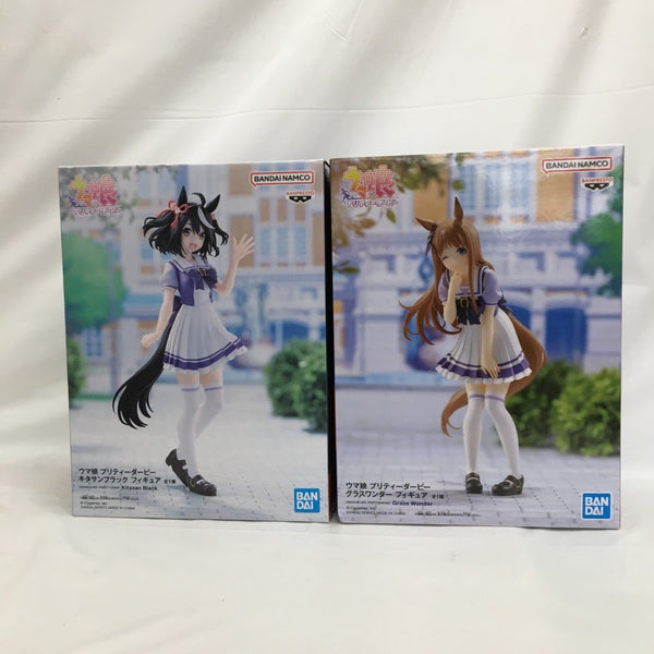 【中古】【未開封】【セット】「ウマ娘 プリティーダービー」キタサンブラック＆グラスワンダー＜フィギュア＞（代引き不可）6558