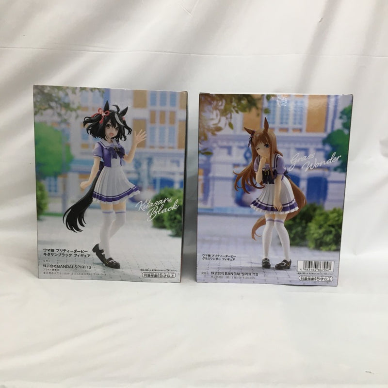 【中古】【未開封】【セット】「ウマ娘 プリティーダービー」キタサンブラック＆グラスワンダー＜フィギュア＞（代引き不可）6558