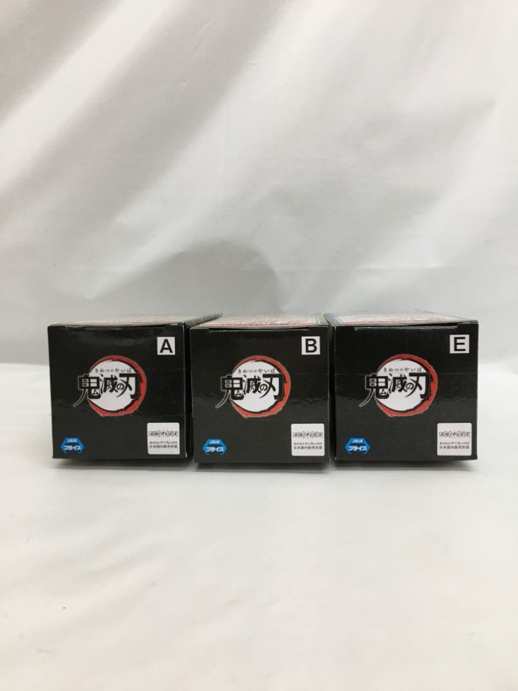 【中古】【未開封】【セット】「鬼滅の刃」 ワールドコレクタブルフィギュアvol.3 竈門炭治郎・我妻善逸 ・嘴平伊之助 3種＜フィギュア＞（代引き不可）6558
