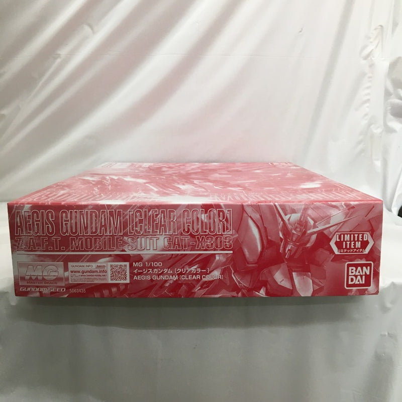 【中古】【未組立】1/100 MG GAT-X303 イージスガンダム(クリアカラー) 「機動戦士ガンダムSEED」 [5063435]＜プラモデル＞（代引き不可）6558