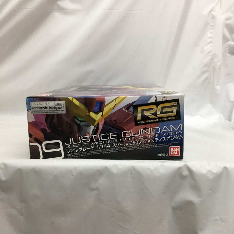 【中古】【未組立】1/144 RG ZGMF-X09A ジャスティスガンダム 「機動戦士ガンダムSEED」 [0176512]＜プラモデル＞（代引き不可）6558
