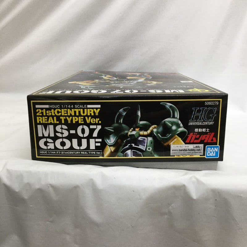 【中古】【未組立】1/144 HGUC MS-07B グフ 21stCENTURY REAL TYPE Ver. 「機動戦士ガンダムMSV」 [5060279]＜プラモデル＞（代引き不可）6558