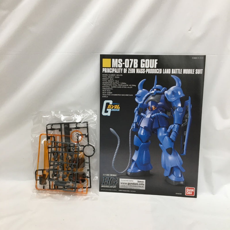 【中古】【未組立】1/144 HGUC MS-07B グフ 21stCENTURY REAL TYPE Ver. 「機動戦士ガンダムMSV」 [5060279]＜プラモデル＞（代引き不可）6558