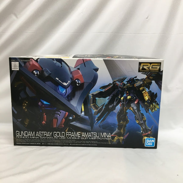 【中古】【未組立】1/144 RG MBF-P01-Re2 ガンダムアストレイ ゴールドフレーム天ミナ 「機動戦士ガンダムSEED ASTRAY」＜プラモデル＞（代引き不可）6558