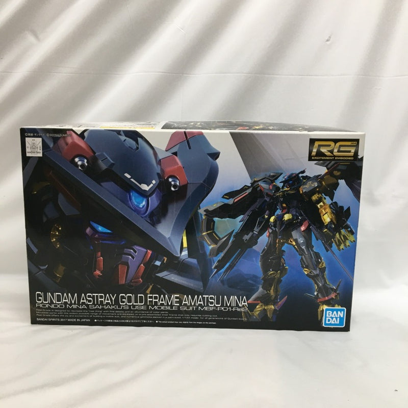 【中古】【未組立】1/144 RG MBF-P01-Re2 ガンダムアストレイ ゴールドフレーム天ミナ 「機動戦士ガンダムSEED ASTRAY」＜プラモデル＞（代引き不可）6558