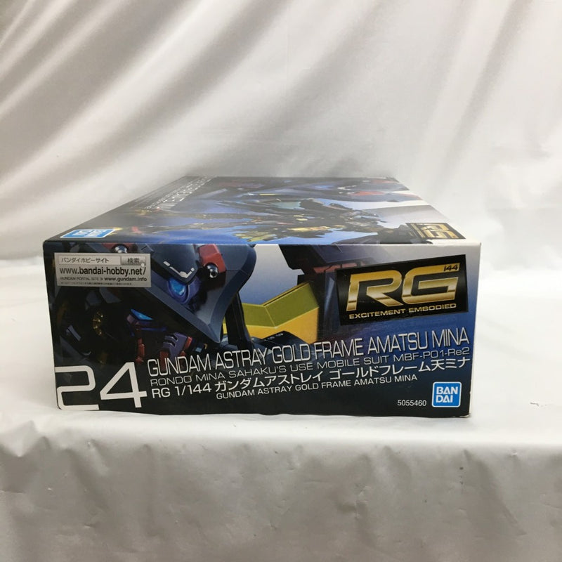 【中古】【未組立】1/144 RG MBF-P01-Re2 ガンダムアストレイ ゴールドフレーム天ミナ 「機動戦士ガンダムSEED ASTRAY」＜プラモデル＞（代引き不可）6558