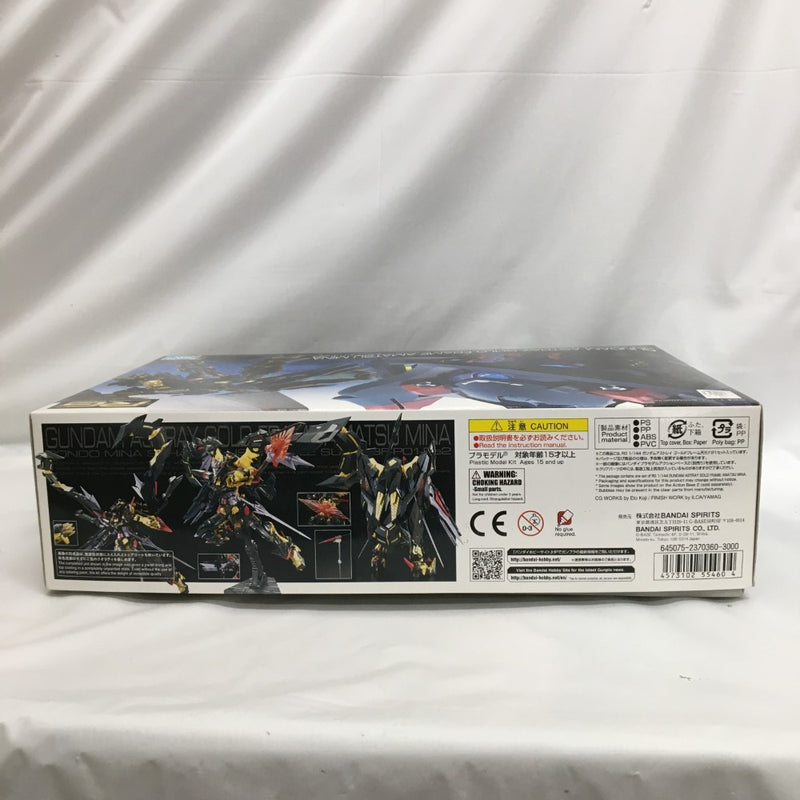 【中古】【未組立】1/144 RG MBF-P01-Re2 ガンダムアストレイ ゴールドフレーム天ミナ 「機動戦士ガンダムSEED ASTRAY」＜プラモデル＞（代引き不可）6558