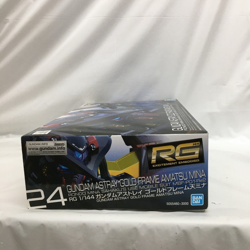 【中古】【未組立】1/144 RG MBF-P01-Re2 ガンダムアストレイ ゴールドフレーム天ミナ 「機動戦士ガンダムSEED ASTRAY」＜プラモデル＞（代引き不可）6558