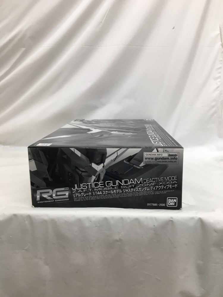 【中古】【未組立】1/144 RG ZGMF-X09A ジャスティスガンダム ディアクティブモード 「機動戦士ガンダムSEED」[0177885]＜プラモデル＞（代引き不可）6558