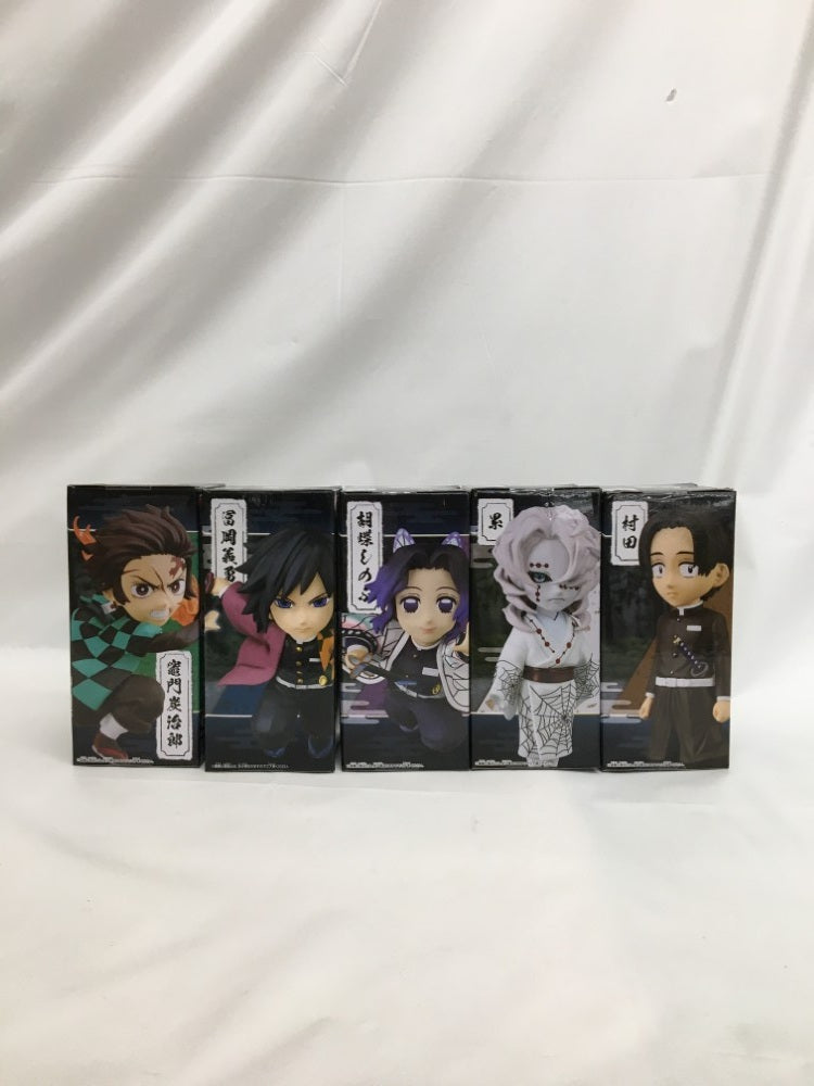 【中古】【未開封】【セット】「鬼滅の刃」 ワールドコレクタブルフィギュアvol.4 全5種＜フィギュア＞（代引き不可）6558