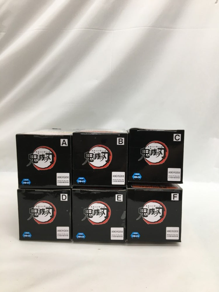 【中古】【未開封】【セット】「鬼滅の刃」 ワールドコレクタブルフィギュア〜無惨様の前だぞ〜全6種＜フィギュア＞（代引き不可）6558