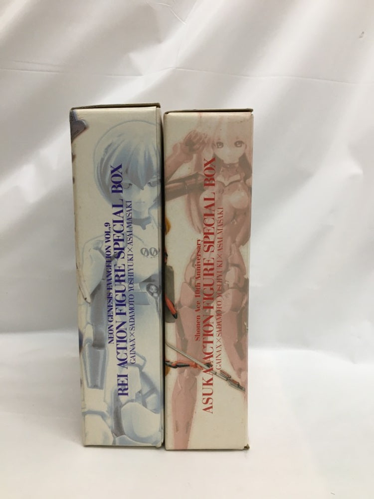 【中古】【開封品】【セット】「新世紀エヴァンゲリオン」綾波レイ＆惣流・アスカ・ラングレー スペシャル BOX 2種＜フィギュア＞（代引き不可）6558