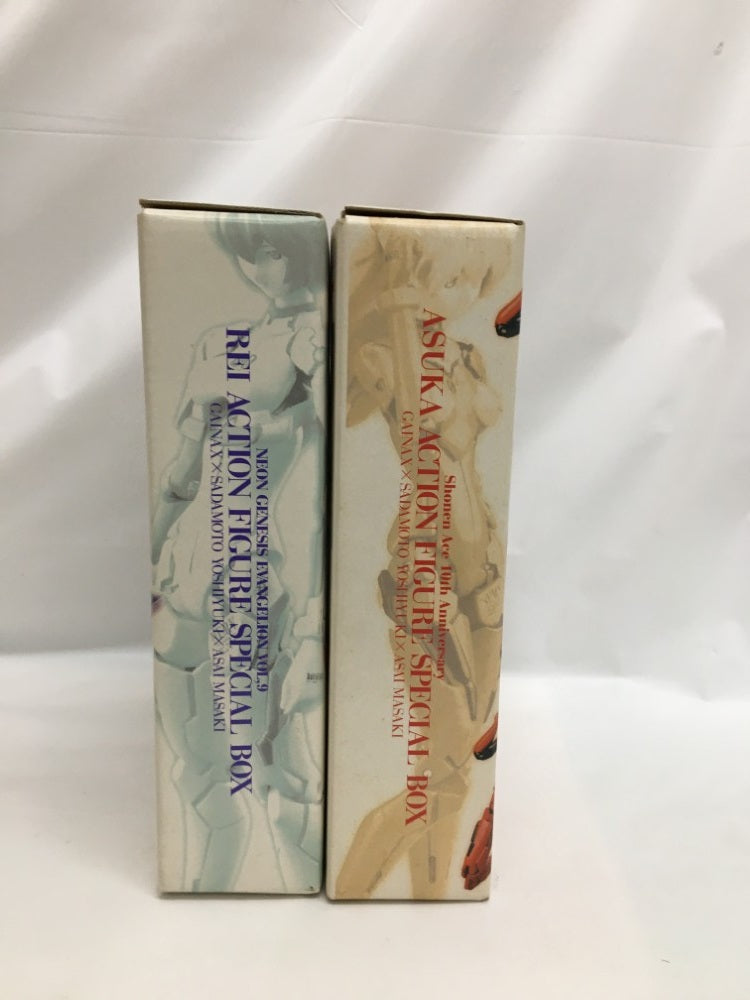 【中古】【開封品】【セット】「新世紀エヴァンゲリオン」綾波レイ＆惣流・アスカ・ラングレー スペシャル BOX 2種＜フィギュア＞（代引き不可）6558