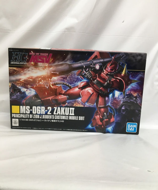 【中古】【未組立】1/144 HGUC MS-06R-2 ジョニー・ライデン専用ザクII 「機動戦士ガンダム」 [5060400]＜プラモデル＞（代引き不可）6558