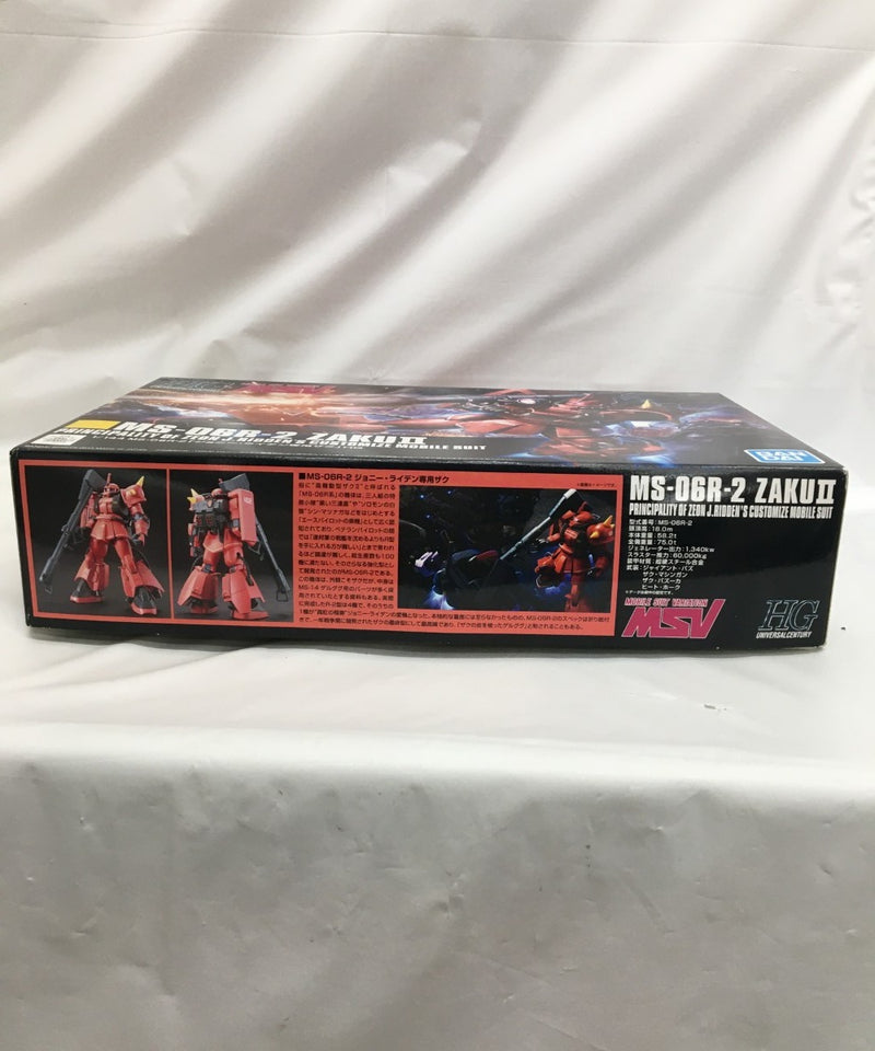 【中古】【未組立】1/144 HGUC MS-06R-2 ジョニー・ライデン専用ザクII 「機動戦士ガンダム」 [5060400]＜プラモデル＞（代引き不可）6558