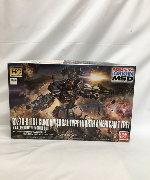 【中古】【未組立】1/144 HG RX-78-01[N] 局地型ガンダム(北米戦仕様) 「機動戦士ガンダム」＜プラモデル＞（代引き不可）6558