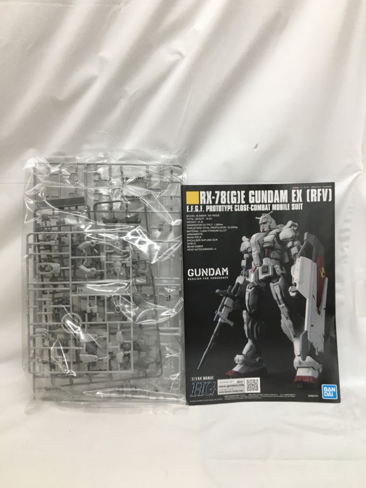 【中古】【未組立】1/144 HG ガンダム EX (復讐のレクイエム) 「機動戦士ガンダム 復讐のレクイエム」 [5066701]＜プラモデル＞（代引き不可）6558