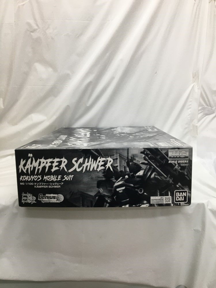 【中古】【未組立】1/100 MG ケンプファー・シュヴェーア 「ガンダムビルドダイバーズ Genius Head Line」 [5065602]＜プラモデル＞（代引き不可）6558
