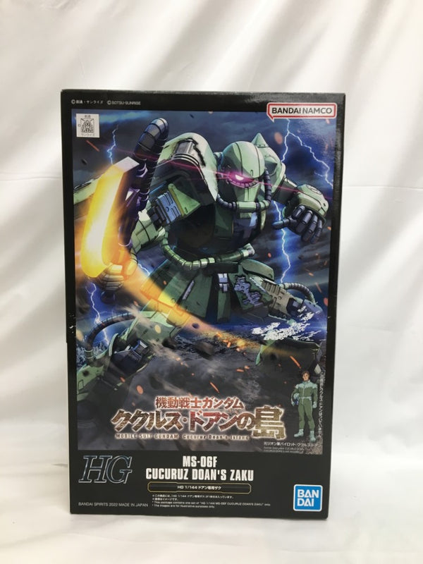 【中古】【未組立】1/144 HG MS-06F ドアン専用ザク 「機動戦士ガンダム ククルス・ドアンの島」 [5063923]＜プラモデル＞（代引き不可）6558