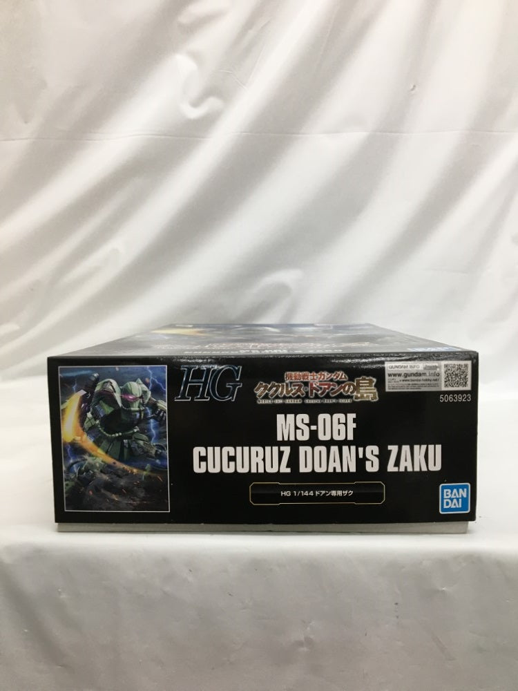 【中古】【未組立】1/144 HG MS-06F ドアン専用ザク 「機動戦士ガンダム ククルス・ドアンの島」 [5063923]＜プラモデル＞（代引き不可）6558