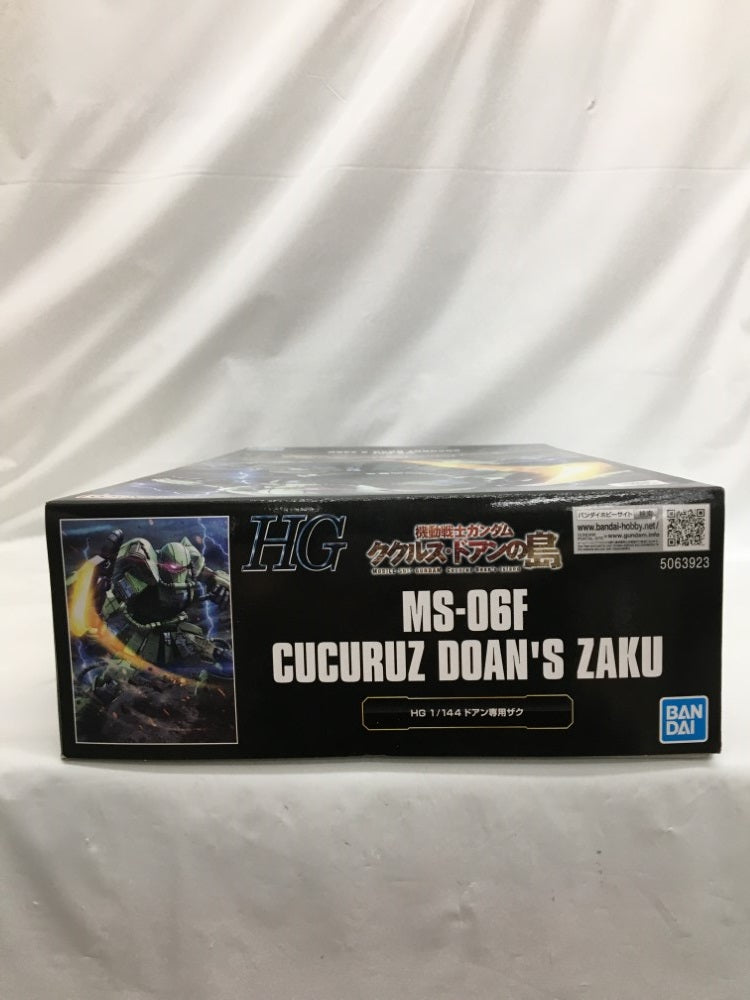 【中古】【未組立】1/144 HG MS-06F ドアン専用ザク 「機動戦士ガンダム ククルス・ドアンの島」 [5063923]＜プラモデル＞（代引き不可）6558