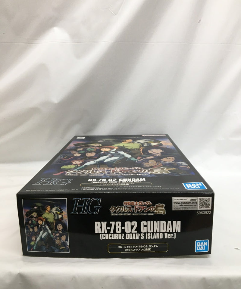 【中古】【未組立】1/144 HG RX-78-02 ガンダム ククルス・ドアンの島版「機動戦士ガンダム ククルス・ドアンの島」[5063922]＜プラモデル＞（代引き不可）6558